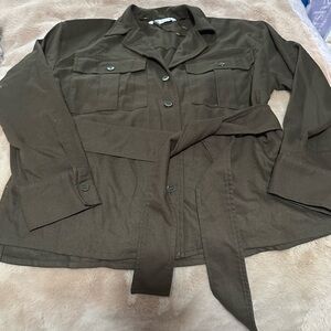 Zara Olive Green Jacket M